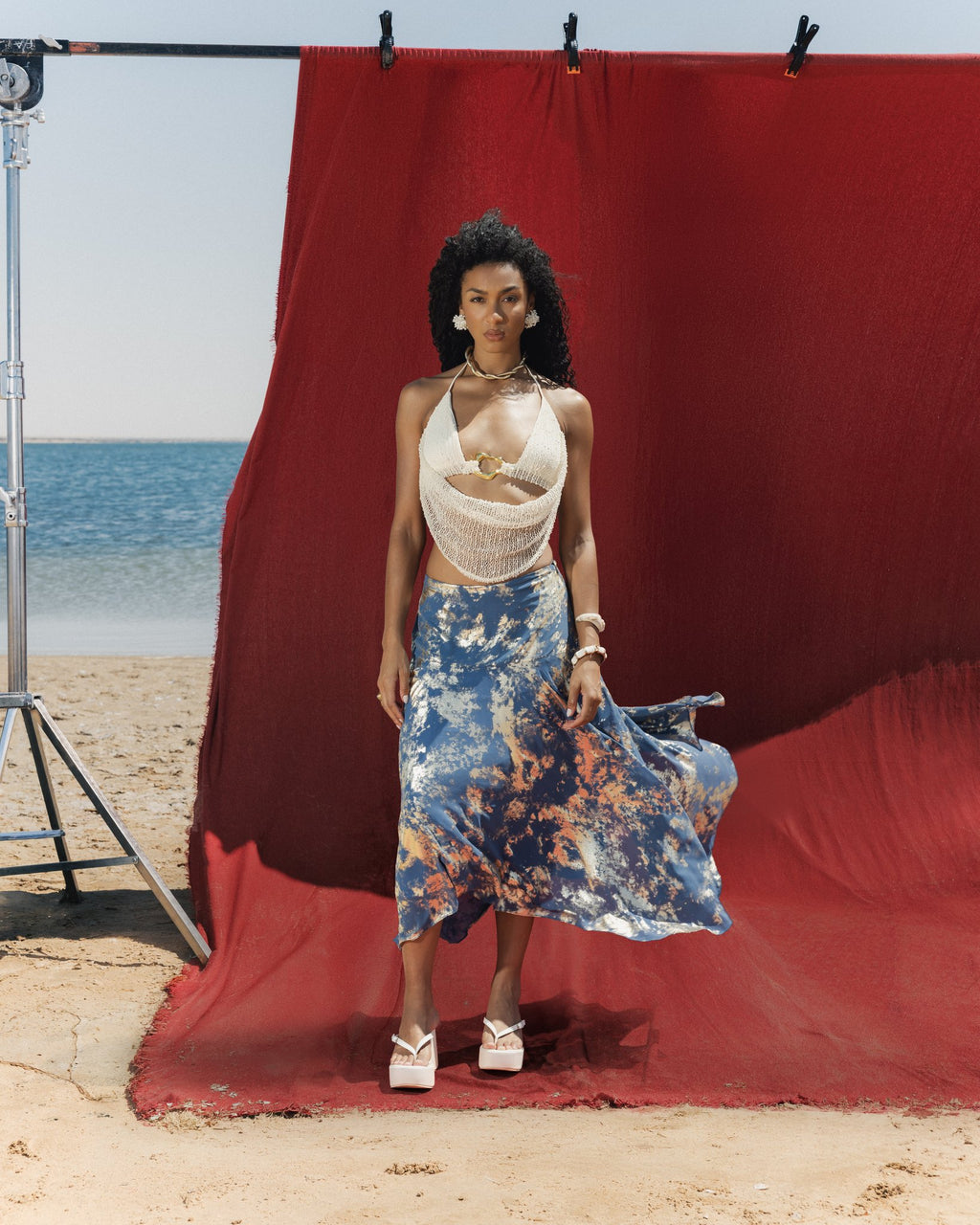 Coralline Skirt Blue 1