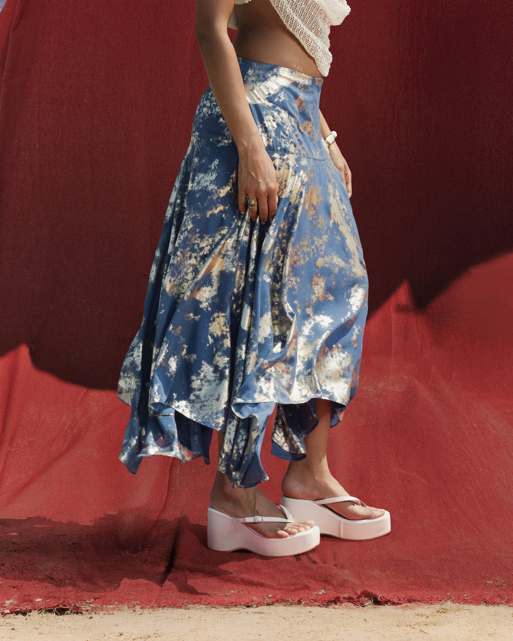 Coralline Skirt Blue 5